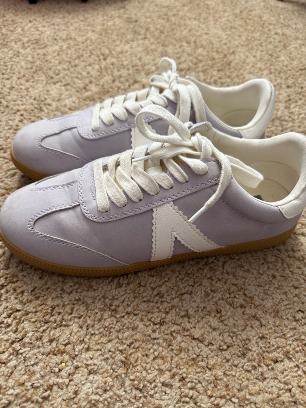 MIA Lavender and White Women's Sneakers